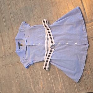 Polo ralph lauren tennis collared dress with belt